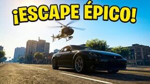 Jugando GTA V Online con LaBaleada y Coshi - Buscando Misiones y Escapando de los Chepos