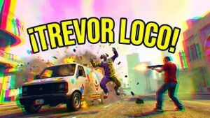 GTA V - Trevor se Droga y Mata a los Payasos